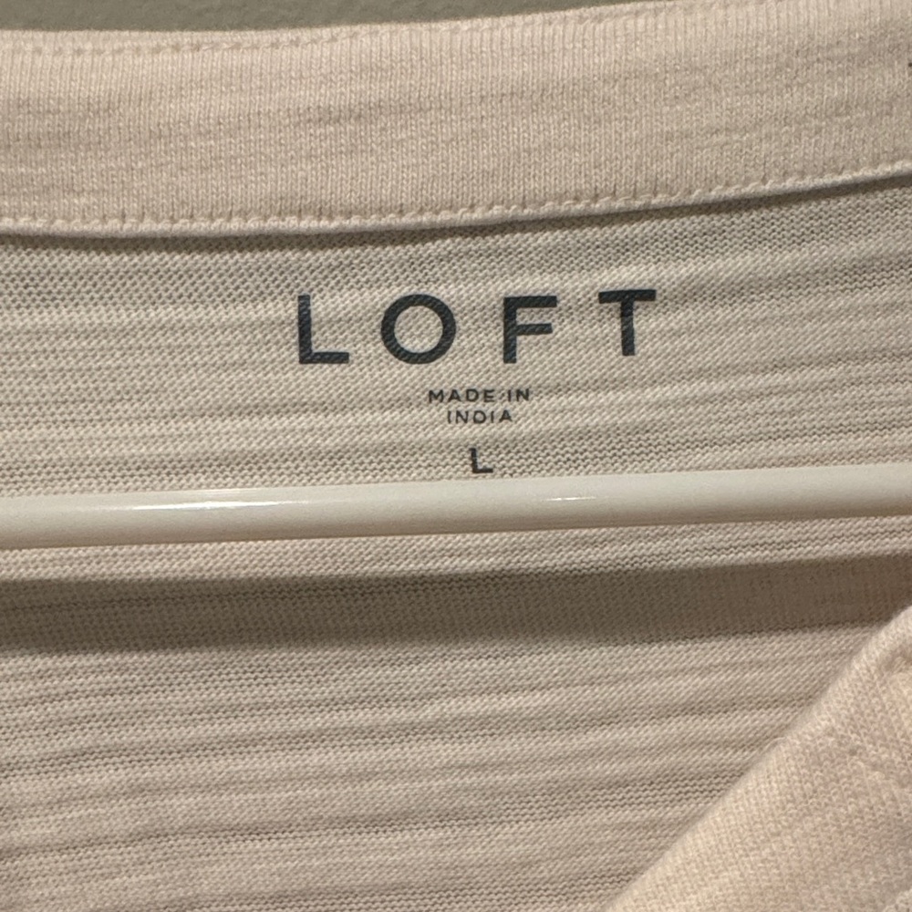 LOFT Button-Accent Top - Picture 2 of 4